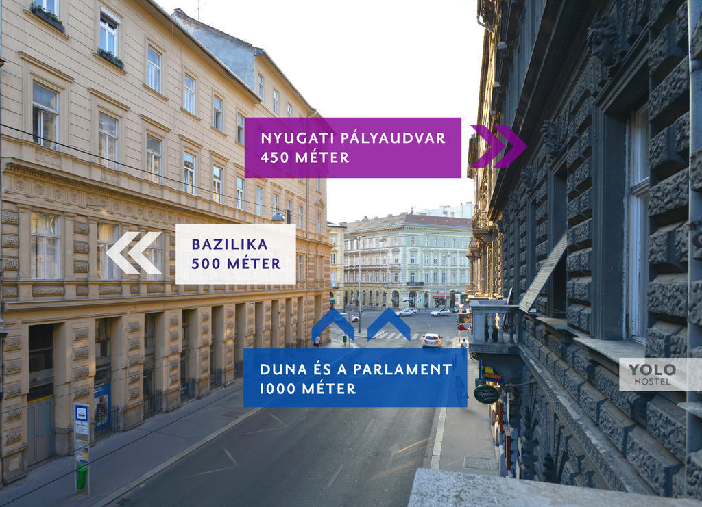 Yolo Hostel Budapest Eksteriør bilde
